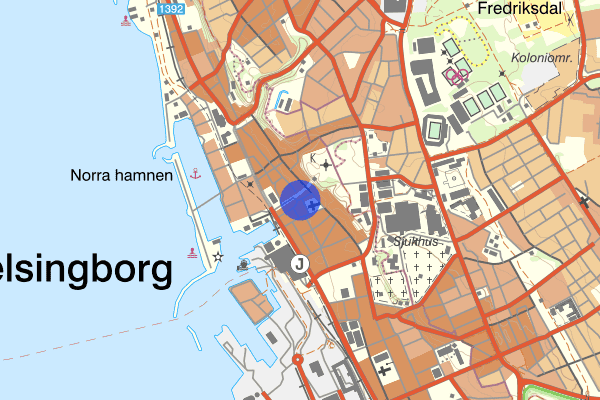 Lilla Torggatan 05 maj 02.53, Misshandel, Helsingborg