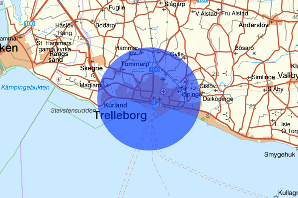 Trelleborg 05 maj 22.27, Brand, Trelleborg