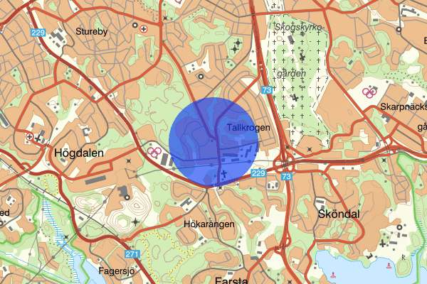 Gubbängen 07 maj 08.52, Farligt föremål, misstänkt, Stockholm