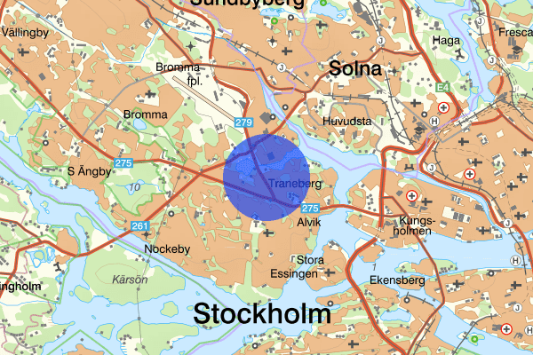 Ulvsunda 10 maj 05.51, Brand, Stockholm