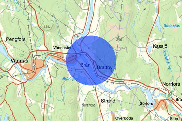 Brattby 10 maj 05.36, Trafikolycka, Umeå