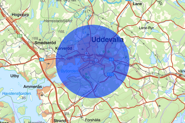 Uddevalla 09 maj 09.47, Trafikolycka, personskada, Uddevalla