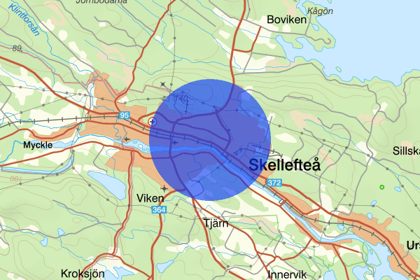 Morön 12 maj 10.28, Trafikkontroll, Skellefteå