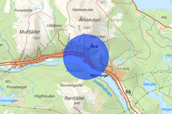 Åre 12 maj 11.23, Trafikkontroll, Åre