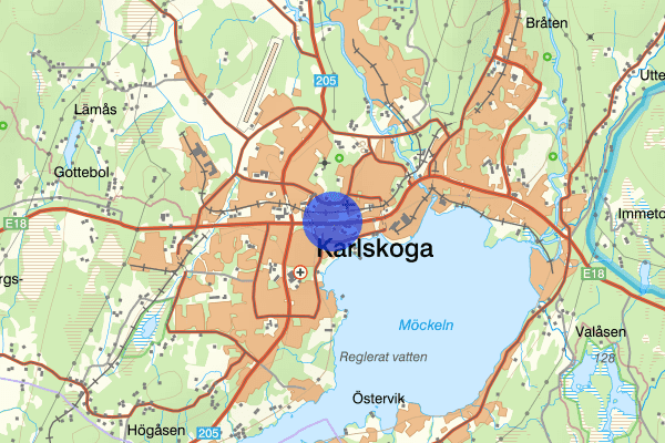 Örebrovägen 13 maj 07.20, Sammanfattning natt, Örebro län