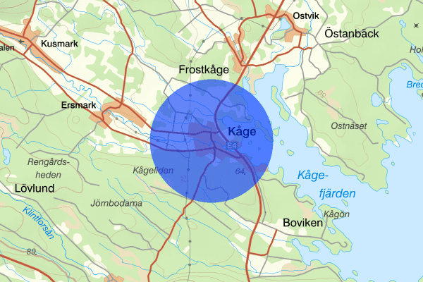 Kåge 13 maj 07.44, Trafikolycka, Skellefteå