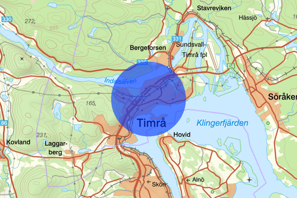 Tallnäs 15 maj 08.21, Farligt föremål, misstänkt, Timrå