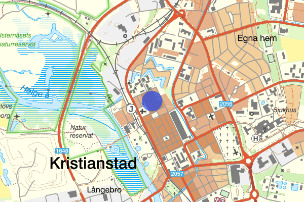 Östra Storgatan 16 maj 03.58, Brand, Kristianstad