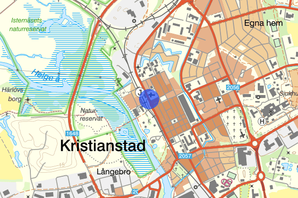 Västra Boulevarden 16 maj 09.57, Farligt föremål, misstänkt, Kristianstad