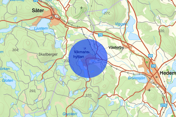 Vikmanshyttan 16 maj 11.29, Arbetsplatsolycka, Hedemora