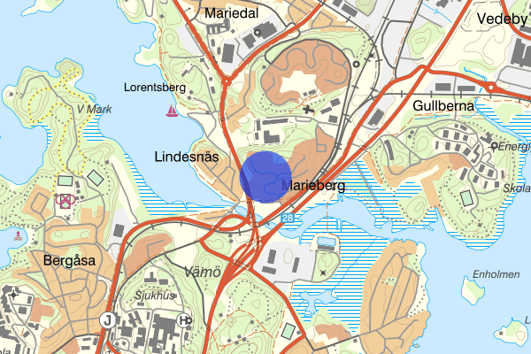 Mariebergsvägen 16 maj 19.22, Misshandel, Karlskrona