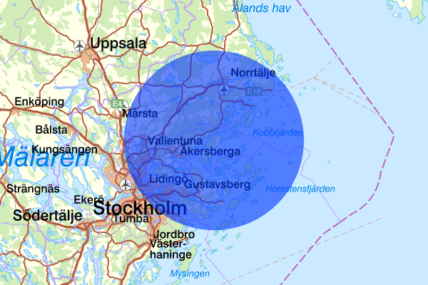 Ljusterö 17 maj 18.30, Rattfylleri, Österåker