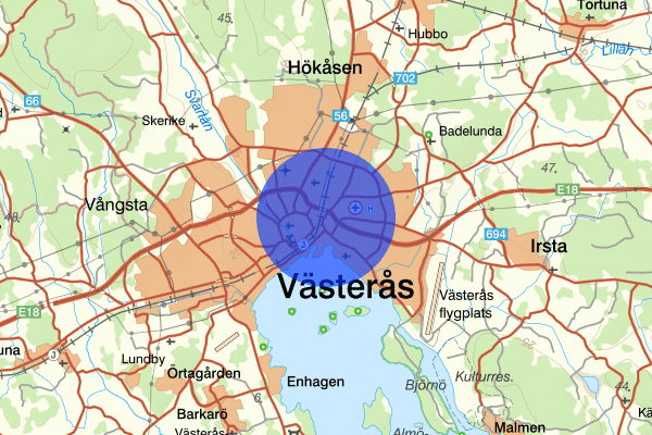 Ängsgärdet 17 maj 19.53, Misshandel, grov, Västerås