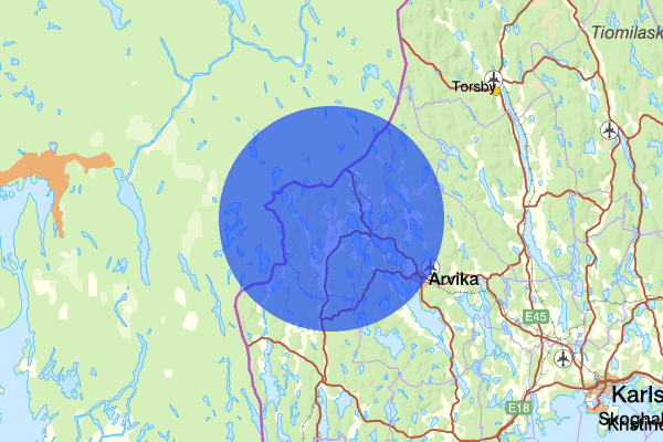  18 maj 14.28, Trafikolycka, smitning från, Eda