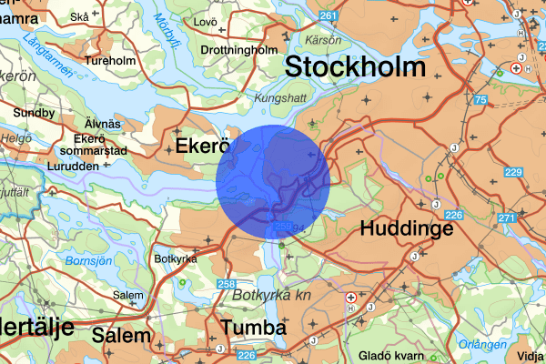 Vårby 18 maj 18.12, Misshandel, grov, Huddinge