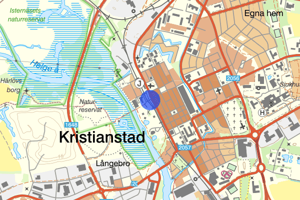 Nya Boulevarden 19 maj 00.43, Misshandel, Kristianstad