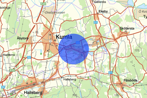 Hällabrottet 20 maj 19.07, Brand, Kumla