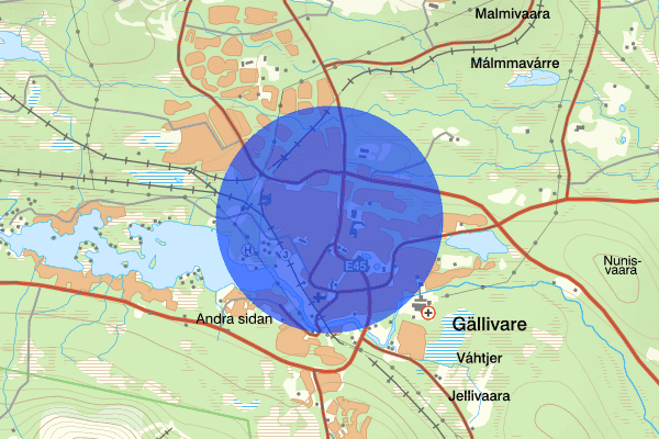 Övre Heden 21 maj 09.09, Trafikkontroll, Gällivare