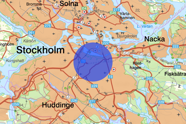 Årsta 21 maj 14.35, Åldringsbrott, Stockholm