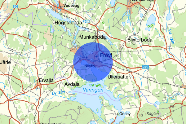 Frövi 22 maj 07.43, Brand, Lindesberg