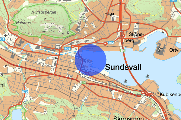 Inre hamnen 22 maj 12.49, Olovlig körning, Sundsvall