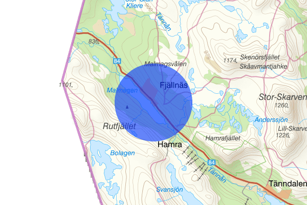 Fjällnäs 22 maj 21.32, Trafikkontroll, Härjedalen