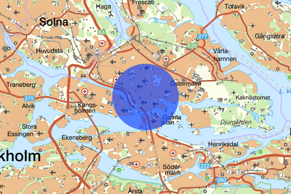 Norrmalm 23 maj 03.38, Skadegörelse, Stockholm