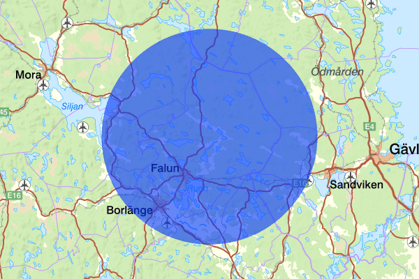  23 maj 07.24, Sammanfattning natt, Dalarnas län