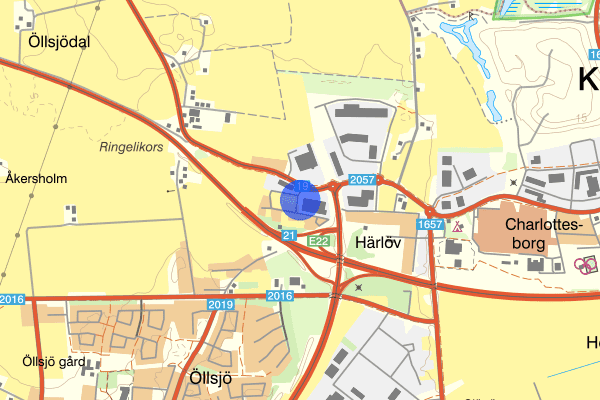 Häråkravägen 23 maj 08.38, Arbetsplatsolycka, Kristianstad