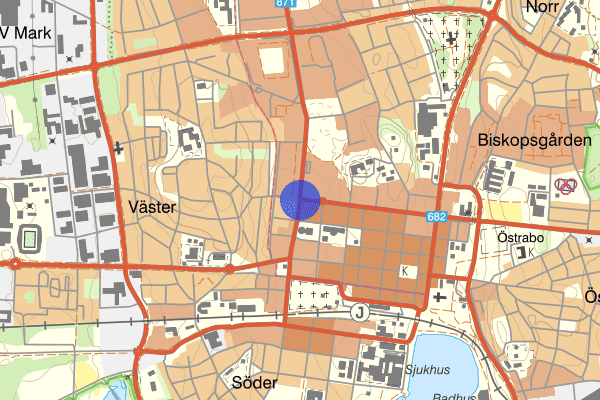 Norra Esplanaden 23 maj 10.44, Trafikolycka, Växjö