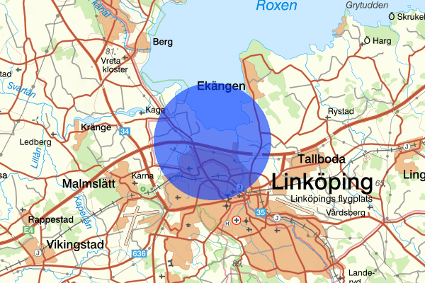 Skäggetorp 23 maj 13.20, Farligt föremål, misstänkt, Linköping