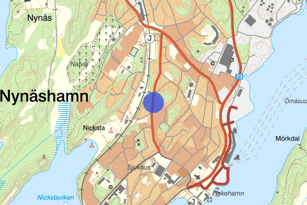 Centralgatan 23 maj 13.16, Trafikolycka, personskada, Nynäshamn