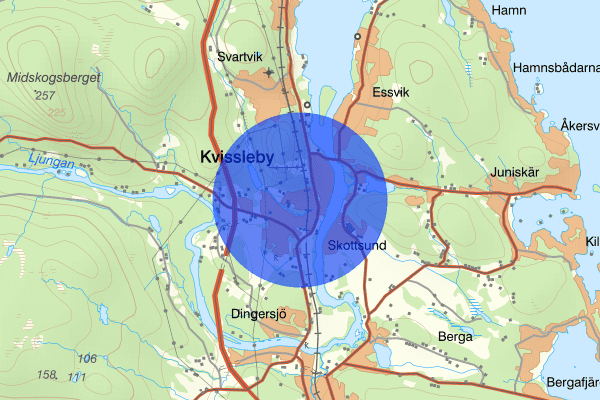 Kvissleby 23 maj 15.45, Trafikolycka, Sundsvall