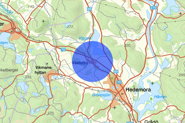 Västerby 24 maj 07.01, Brand, Hedemora