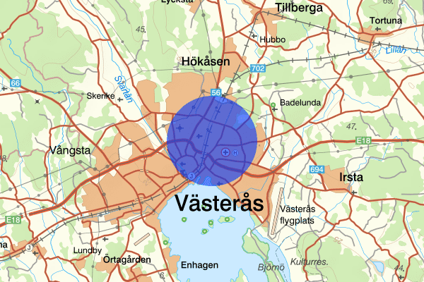 Haga 24 maj 12.45, Försvunnen person, Västerås