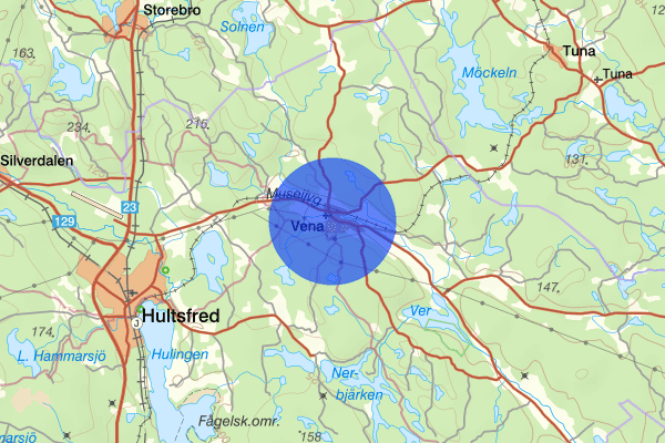 Vena 25 maj 09.42, Trafikolycka, Hultsfred