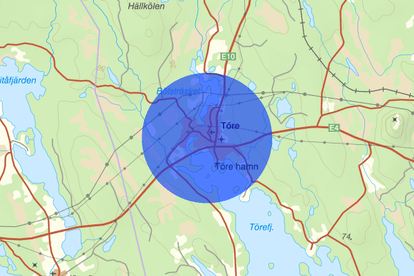 Töre 27 maj 07.25, Sammanfattning natt, Norrbottens län