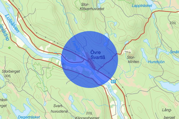 Övre Svartlå 27 maj 11.31, Trafikolycka, Boden