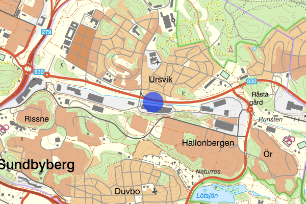 Ursvik 27 maj 22.08, Olaga hot, Sundbyberg