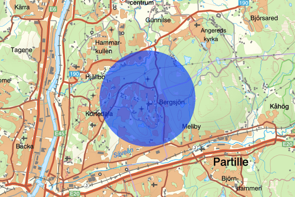 Östra Bergsjön 28 maj 08.24, Trafikolycka, smitning från, Göteborg