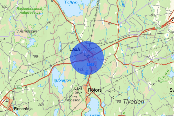 Laxå 30 maj 00.23, Trafikolycka, Laxå