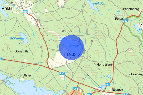 Sävsjön 31 maj 17.56, Trafikolycka, Uppvidinge