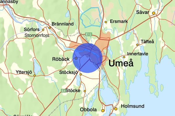 Teg 31 maj 13.34, Rattfylleri, Umeå