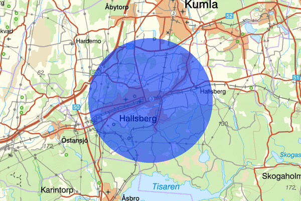 Hallsberg 01 juni 10.32, Trafikhinder, Hallsberg