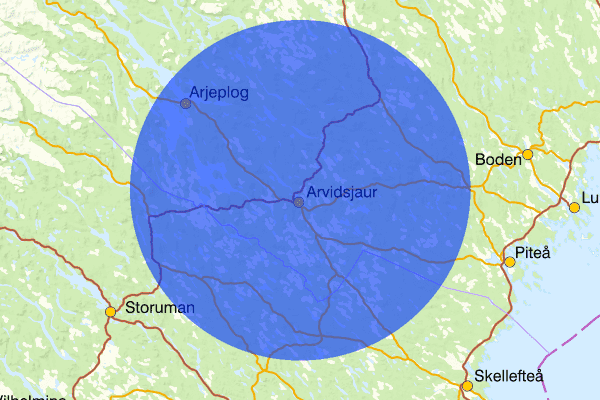  03 juni 06.52, Sammanfattning natt, Norrbottens län