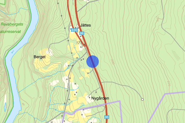 Länsgränsen Jämtland-Västernorrland 03 juni 07.15, Sammanfattning natt, Jämtlands län