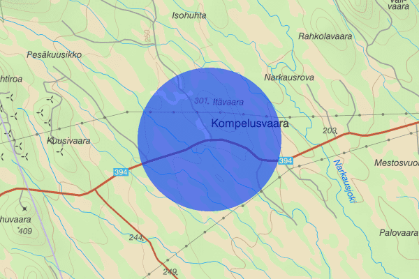 Kompelusvaara 03 juni 14.30, Trafikolycka, Pajala