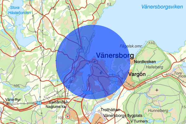 Vänersborg 03 juni 15.43, Trafikolycka, Vänersborg