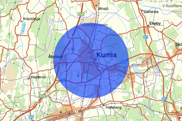 Kumla 03 juni 21.03, Misshandel, Kumla