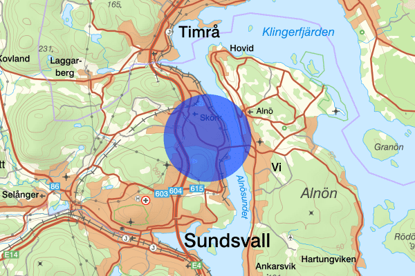 Ljustadalen 04 juni 15.21, Olaga hot, Sundsvall